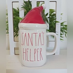 Rae Dunn Santa's Helper Mug